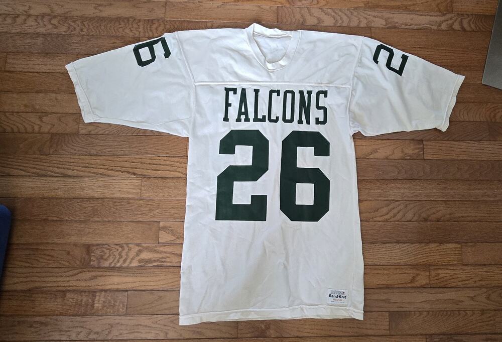 1980s Vintage Sand Knit Medalist Football #26 James BRITT Jersey Medium USA Med